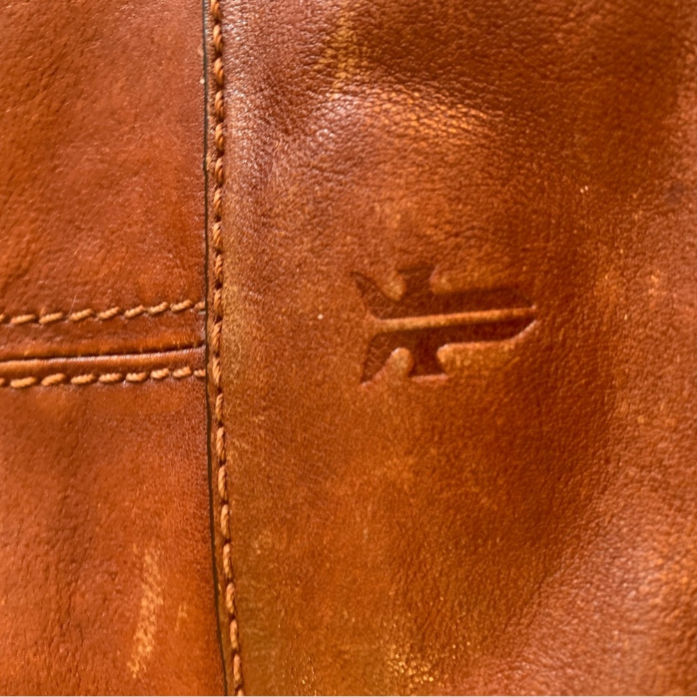 Frye cognac  Brown Leather Tote - Picture 3 of 16